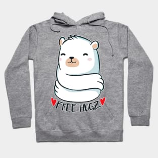 Free Cute Hugs - Animal Lover Hoodie